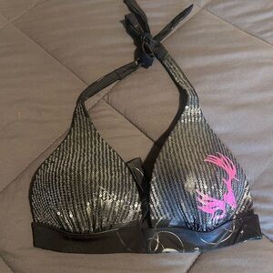 Girls With Guns Bathing Suit Top - Size Small